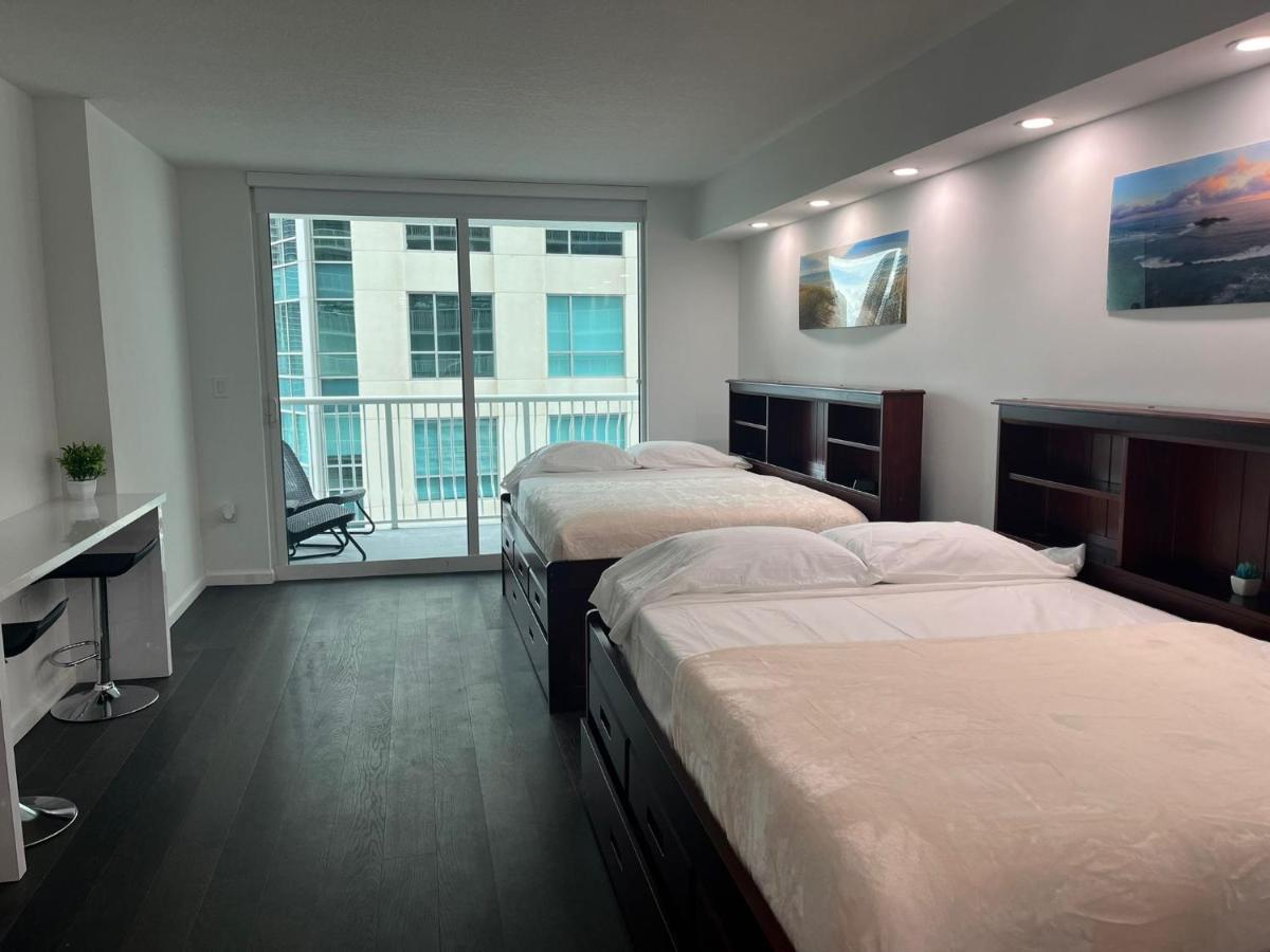 Studios In Brickell With Pool, Gym, Free Parking And Game Room Miami Esterno foto