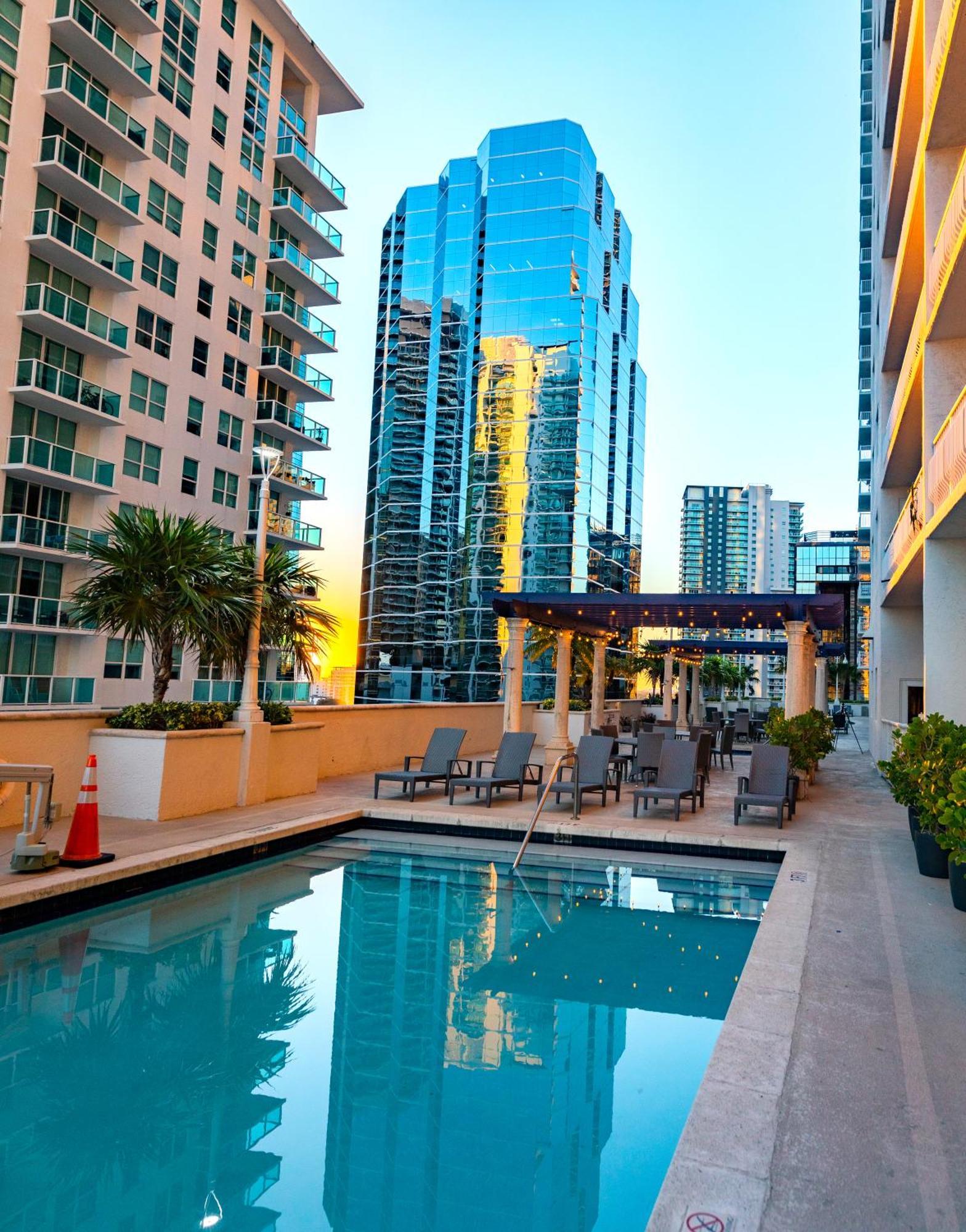 Studios In Brickell With Pool, Gym, Free Parking And Game Room Miami Esterno foto