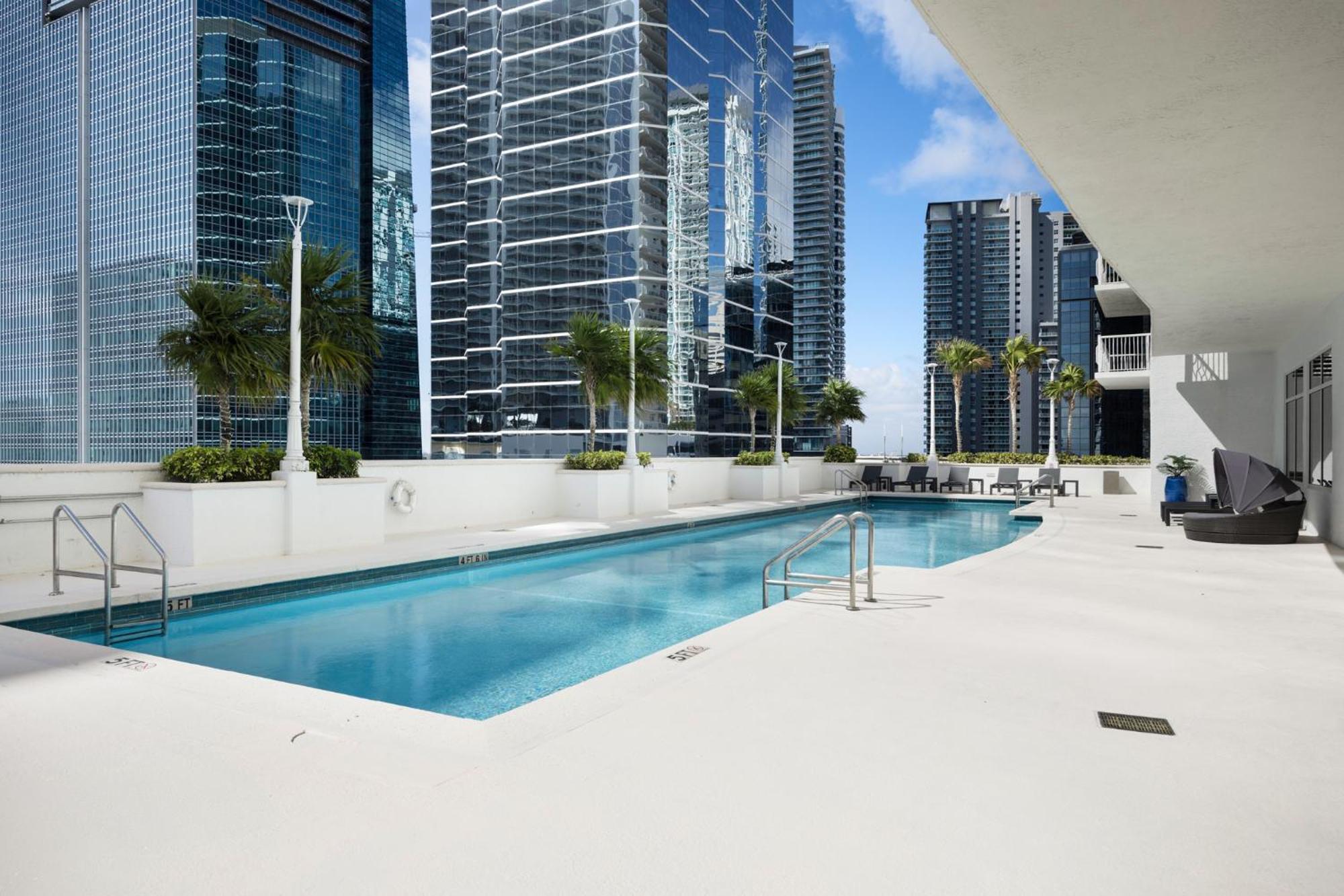 Studios In Brickell With Pool, Gym, Free Parking And Game Room Miami Esterno foto